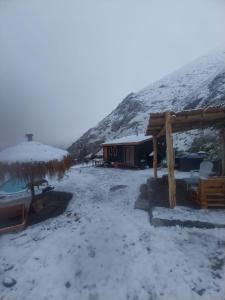 Cabaña Alma de Montaña, piscina privada