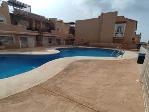 Inviting holiday home with pool
