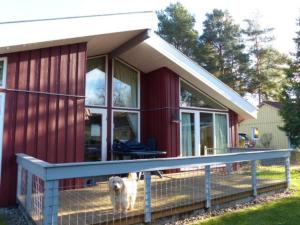 Ferienhaus mit Sauna im Ferienpark Mirow