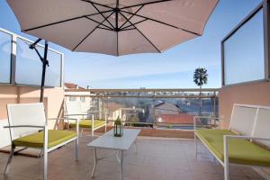 Charmant 2 p, piscine, terrasse, aperçu mer, proximité Cannes, Antibes, Monaco