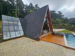 Cabana com piscina aquecida e banheira Domingos martins