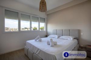 Air-conditioned apartment in the Carras district close to the sea