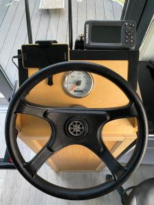 Dom na wodzie z tarasem