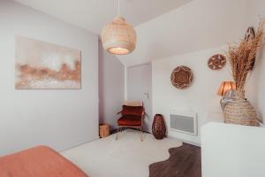 Maisons de vacances La Maison Rouge de Givet : photos des chambres