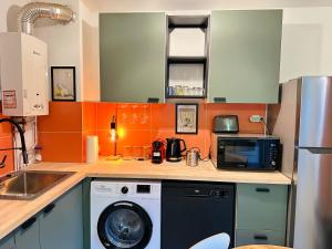 Appartements Confort et Verdure 2 Pieces Moderne avec Parking a Domont by Immo Kit Bnb : photos des chambres