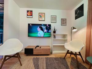 Confort et Verdure 2 Pièces Moderne avec Parking à Domont by Immo Kit Bnb