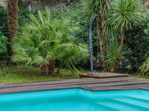 Maison 8 pers, piscine privée, wifi, proche golf à Biscarrosse - FR-1-521-231