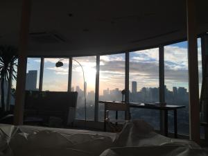 55-SQM Stunning View Wood House Poblacion Makati