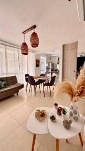 Apartamento en el Eje Cafetero-Aire acondicionado, piscinas, BBQ