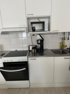 Tilava yksiö isolla lasitetulla parvekkeella