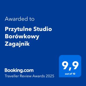 Przytulne Studio Borówkowy Zagajnik