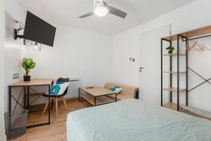 Nomad CIEL Chambre simple avec SDB partagée - Nomad Home
