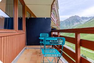 Studios au pied des pistes , La Mongie Tourmalet, balcon plein Sud