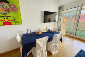 Cannes central Rue dAntibes wide 1 BDR w terrace - quiet in green scenery