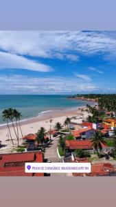 Cabanas Caraúbas - frente para o mar, ar & Tv