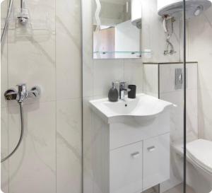 Sveti Vlas Balkon mit Meerblick