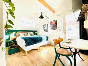 Studio avec annexe 2 lits idéal déplacements pro, tourisme et mariage