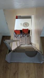 Appartement en duplex avec 3 chambres, au 4e et dernier étage