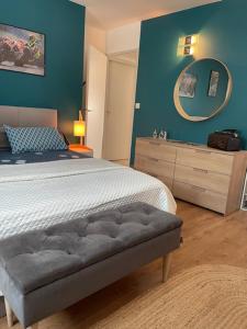 Maisons de vacances Maison avec SPA et PISCINE 2 chambres : photos des chambres