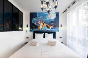 Disneyland-Paris, 12 pers, 2 parkings, Wifi