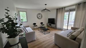 Appartements Grand havre de paix avec balcon & verdure : photos des chambres