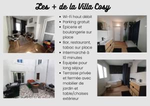 Maisons de vacances Villa Cosy proche Saumur : photos des chambres