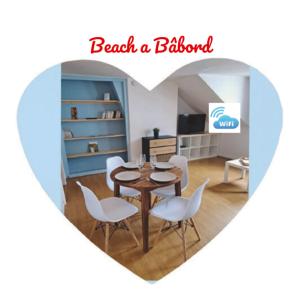 Beach à Bâbord - plage a 300m, 4 Personnes, Le Havre