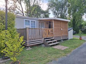 Campings Mobilhome 2 chambres climatise camping 3 etoiles : photos des chambres