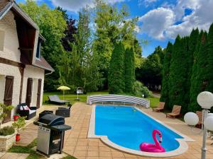 Maisons de vacances Maison cosy avec piscine a Liffol-le-Grand, 42 m² : photos des chambres