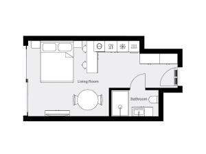 URBAN APARTMENTS GLOBAL SkyLine 23rd floor No 8, Garage, Self Chec-in, No Deposit