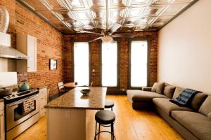 Sunny Downtown Condo above the Coffee Shop