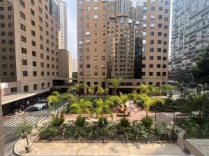 Hotel 4 estrelas Moema Ibirapuera com garagem grátis e cozinha 805