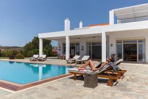 Belvedere Beachfront Villa Rhodes Greece