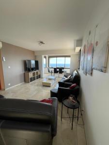 Appartements Vue Mer exceptionnelle au Grand Duc - Calme - Clim - garage : photos des chambres