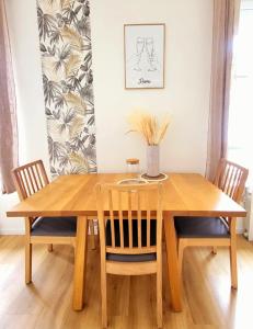 Le Cocon de Reims family and free parking