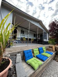 Glamping mit wundervollen Ausblick