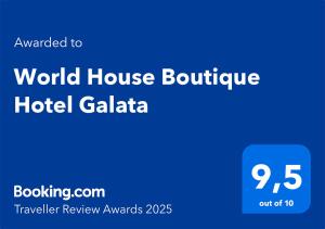 World House Boutique Hotel Galata