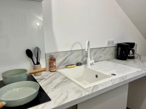 Appartements Le studio remois - Cocon en champagne en centre ville : photos des chambres