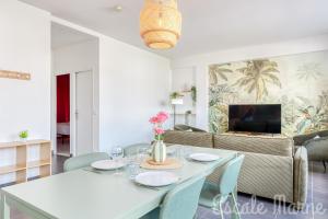 Appartements Escale-marne fr - 001 - RDC - Private Terrace - Free Parking - Free Luggage Storage - Metro 8 Eiffel Tower -All equipped - Linen Included - Washing Machine - Dish Washer - Luxury Mattress 160X200 - Panoramic View - From 1 to 4 guests : photos des chambres