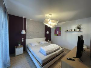 Villa moderne à Soustons avec piscine chauffée, 3 chambres et cuisine extérieure, animaux acceptés - FR-1-379-167