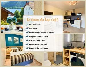 Le Cocon du Lac, terrasse, vue lac