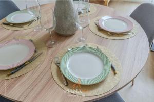Appartements Le Hiva Oa , 5 pers, duplex 5min Disneyland Paris : photos des chambres
