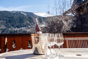 Chalets Meribel Les Allues Ski Chalet with beautiful views : photos des chambres