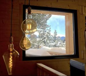 Chalets des Esquits vue panoramique pistes proches à pied