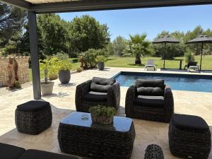 Luxury air-conditioned villa pool views Aix-en-Provence LS7-457