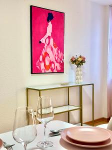 Pink Sissi Hideaway mit Seeblick