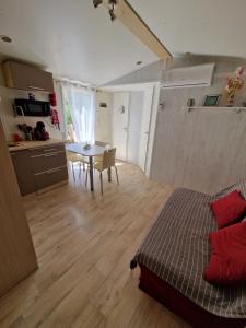 Mobil home en Provence - Camping 4 étoiles- 2 chambres -4 à 6 pers-clim-terrasse-TV