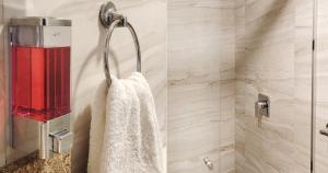 Steps to the American and Spanish embassies