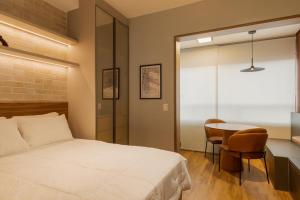 Estúdio Design com Piscina e Coworking - Wecare Hosting