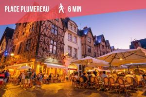 Appartements Les Gens Heureux - Tours centre : photos des chambres